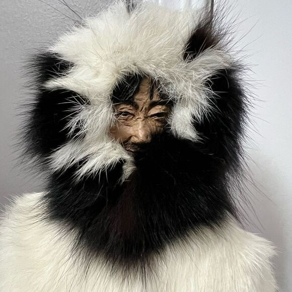 NAYUKPUK Alaskan Real Fur Dressed Figurine Statute - Picture 5 of 11